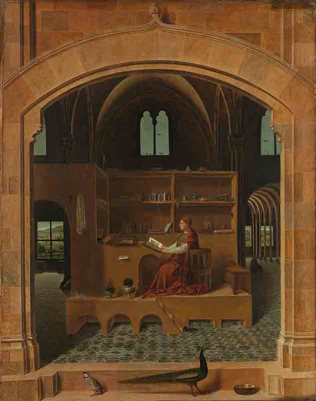San Girolamo nello studio dipinto di Antonello da Messina