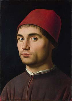 dipinto di Antonello da Messina - Ritratto d'uomo