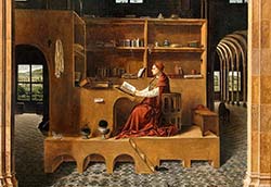 San Girolamo nello studio - dipinto di Antonello da Messina