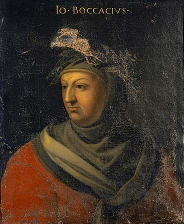 ritratto di Giovanni Boccaccio