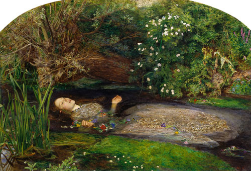 Ofelia dipinto di John Everett Millais