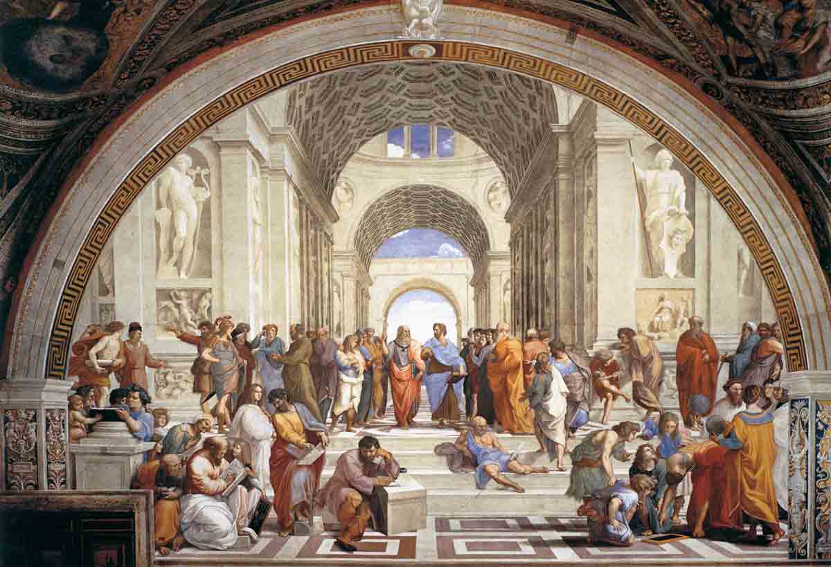 Scuola di Atene di Raffaello Sanzio