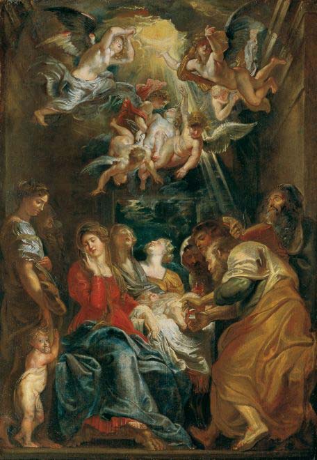 Circoncisione  dipinto di Pieter Paul Rubens