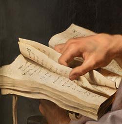 Dipinto di Rubens dal titolo Saint Simon