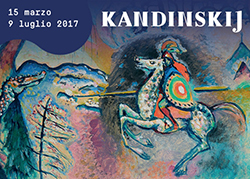 Locandina mostra: Kandinsky, il Cavaliere Errante