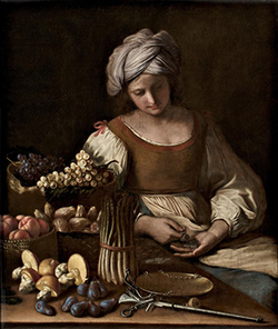 Ortolana, opera di Guercino del 1655