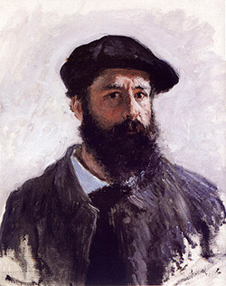 autoritratto di Claude Monet del 1886
