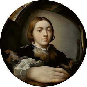 PARMIGIANINO - autoritratto PARMIGIANINO - autoritratto