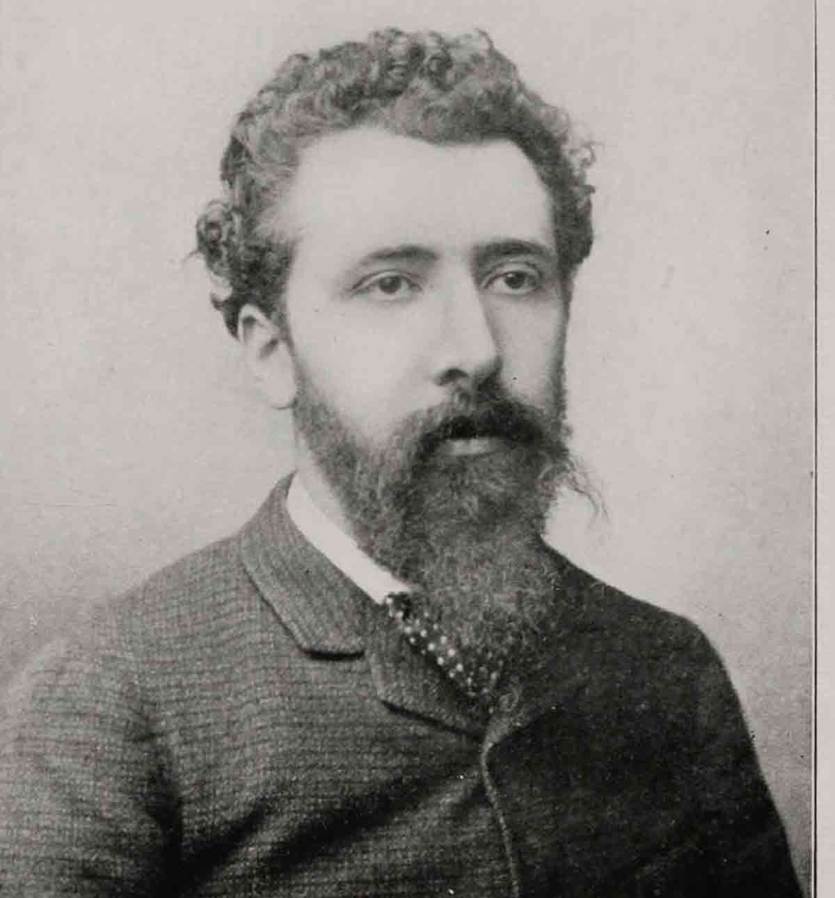 Georges Seurat - ritratto fotografico di Lucie Cousturier - 1888