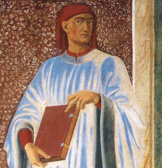 Giovanni Boccaccio - dipinto di Andrea del Castagno del 1450 ca.
