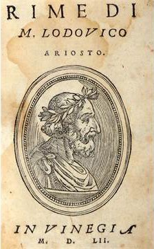 Rime di Ludovico Ariosto - copertina del libro