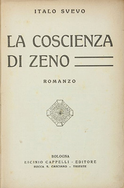 Copertina libro La coscienza di Zeno di Italo Svevo