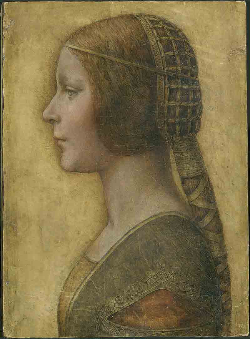 Ritratto di Bella Principessa attribuito a Leonardo