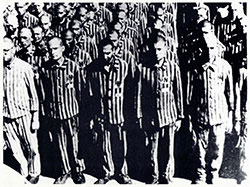 foto di gruppo di deportati