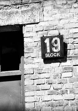 Targhetta con numero Block