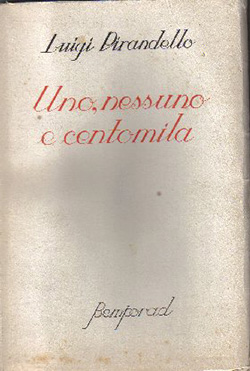 Uno nessuno centomila - copertina del libro